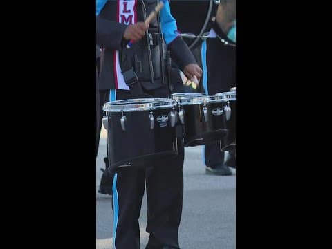 Circle City Classic Parade held in downtown Indianapolis