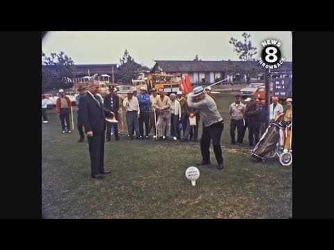Torrey Pines Golf Course two millionth golfer in 1971