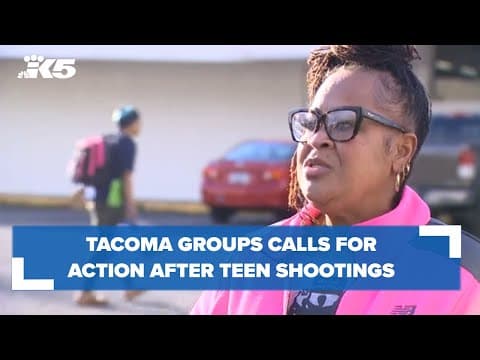 Tacoma groups calls for more action after teen shootings