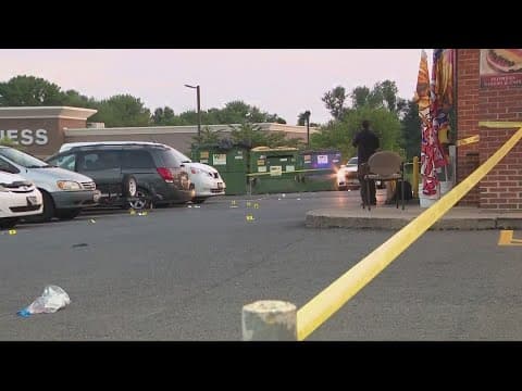 Video shows shootout that left 5 hurt in Silver Spring restaurant parking lot