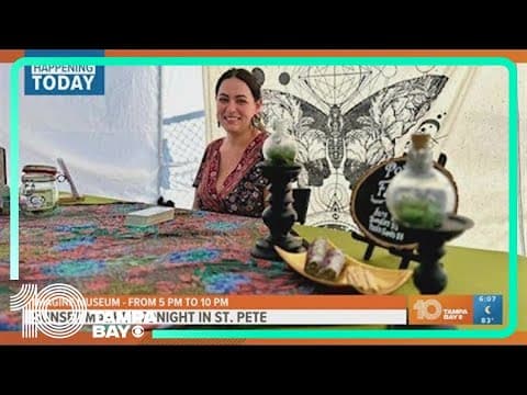 Sunset Market happening Friday night in Donwtown St. Pete