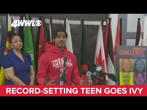 Record-setting teen with $10 million in scholarship offers selects Ivy League school