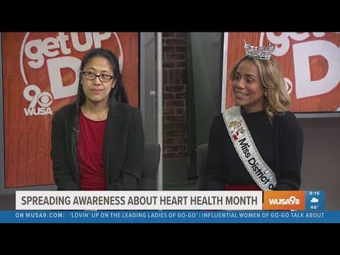 Spreading awareness about heart health with Miss District of Columbia