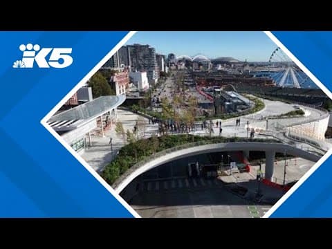 Check out Seattle's new Overlook Walk from above