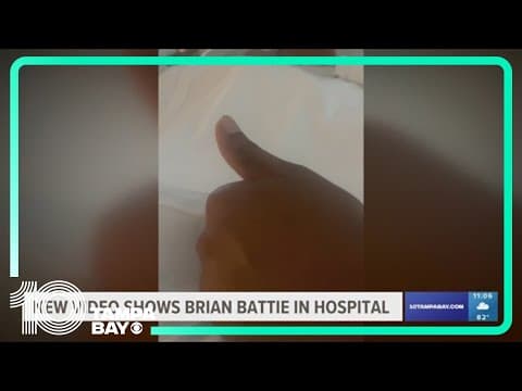 Video shows Auburn football player Brian Battie recovering after Sarasota shooting