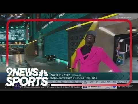 NFL Draft: Travis Hunter goes 2nd, Shedeur Sanders not picked in first round