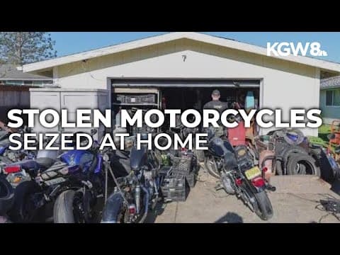 Traffic stop leads to man's arrest, indictment in connection with stolen motorcycle 'chop shop'