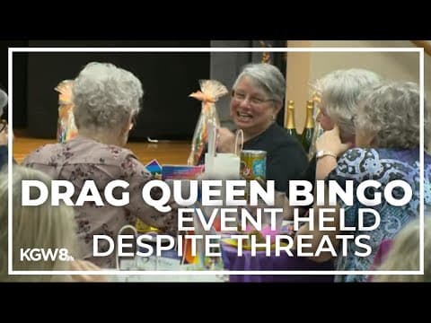 'Drag Queen Bingo' event held in Milwaukie despite threats of violence