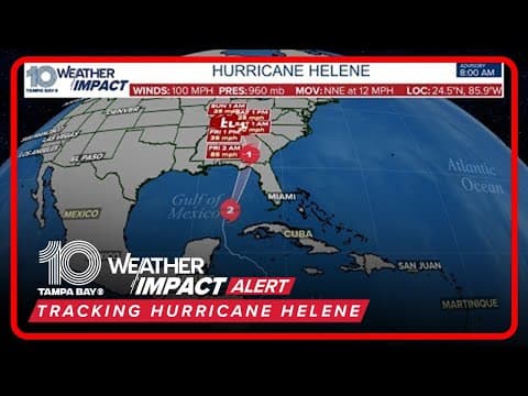 Hillsborough officials discuss hurricane operations as Helene strengthens