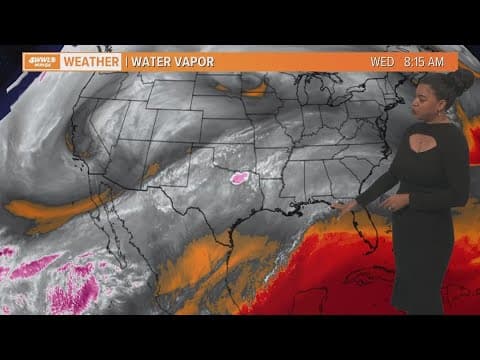 Strong storms are possible early Friday morning