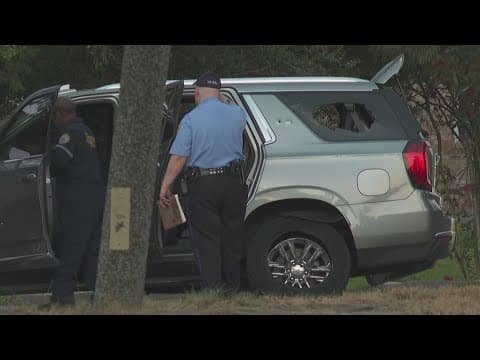 Dozens of gunshots heard on video during Thursday morning's double shooting on Veterans Boulevard