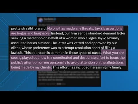 Tony Buzbee calls Jay-Z's blackmail claim 'bogus and laughable' in new statement