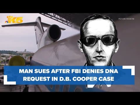 Citizen sleuth sues after FBI denies request to lift DNA from D.B. Cooper's tie