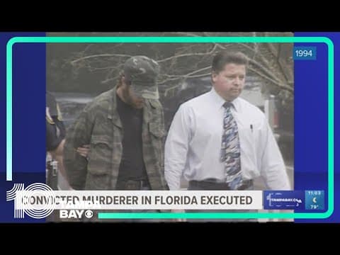 Florida executes man convicted of killing college student, raping victim’s sister in national forest