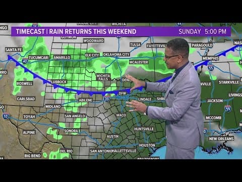 DFW Weather: Warm temps, drier conditions for the rest of the week