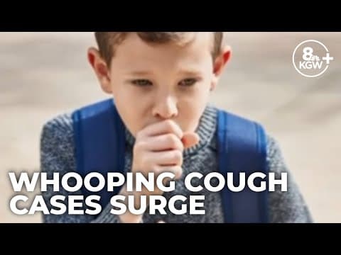 Whooping cough cases surge in Oregon, Washington