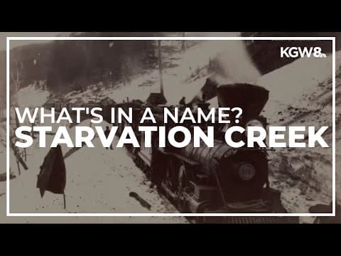 How Starvation Creek in the Columbia Gorge got its name