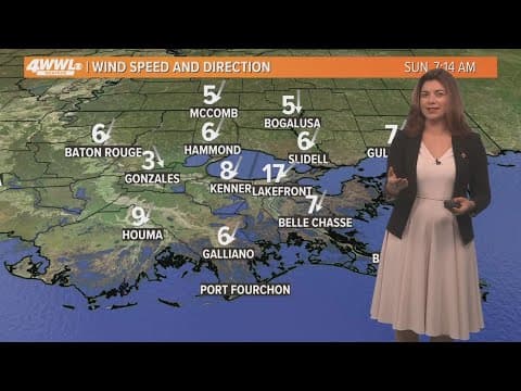 New Orleans Weather: Nicer weather returns