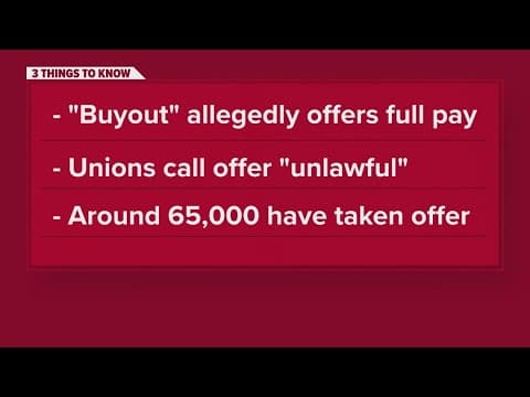 Federal Worker 'buyout' restraining order to remain in place