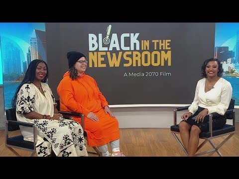 'Black in the Newsroom' | CBS 8's Keristen Holmes moderates panel at San Diego State