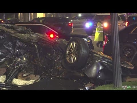 6 dead, 2 others injured after car sped through red light in downtown Houston, police say
