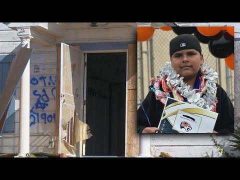 Abandoned house where 12-year-old was fatally shot notorious for illegal parties