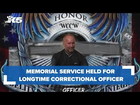 Memorial service for longtime correctional officer Jay Miller