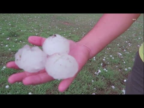 Hail Lab studies what kind of hail is most damaging to property