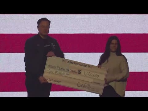 Elon Musk hands out $1 million payments after Wisconsin Supreme Court declines request to stop him