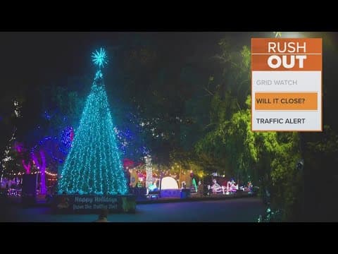 Will Dallas Zoo lights be canceled for its final night?