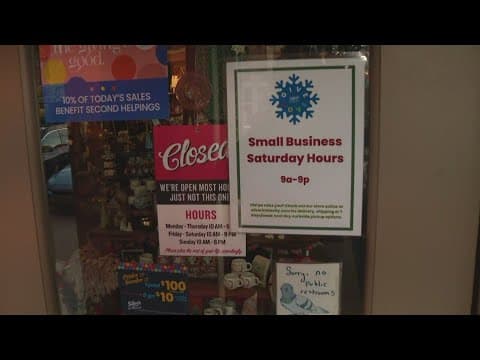 Local small business owners hoping for big business on Small Business Saturday
