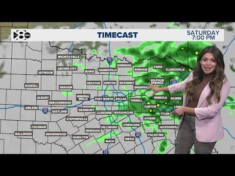 DFW Weather: Cloudy and cold Saturday ahead