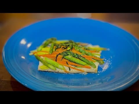 Herbed Halibut and Spring Vegetables | Cooking with Styles