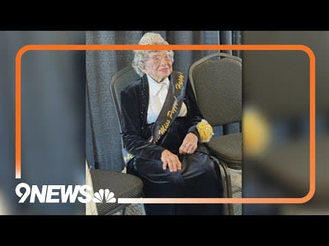 CU Buffs superfan Peggy Coppom celebrating 100th birthday