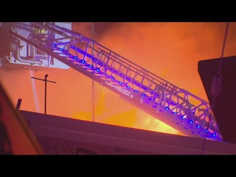 Vacant school catches fire in Fort Worth, officials say