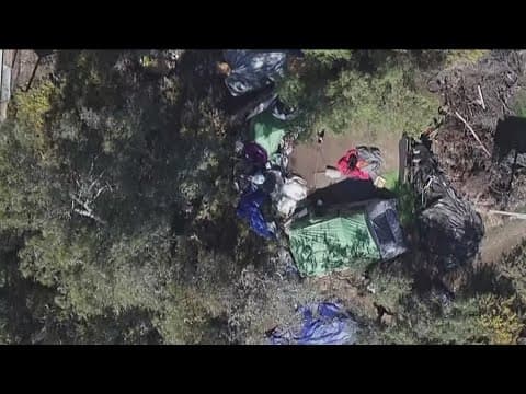 Residents concerned about homeless encampment near Gaylord Pacific Resort