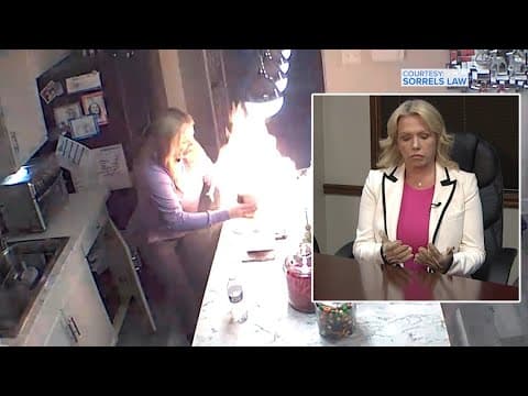 'Hard for me' | Luxury candle brand sued after woman claims it exploded, left her with severe burns