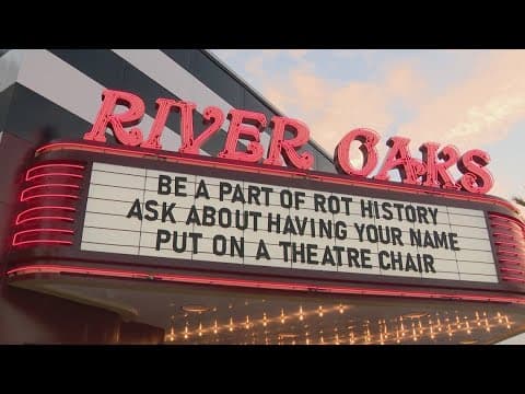 Historic River Oaks Theatre will reopen soon