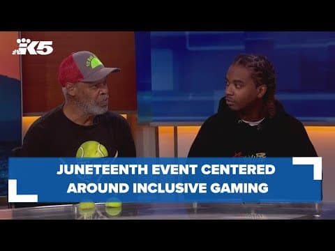 Juneteenth celebration centered around inclusive gaming event, grand opening