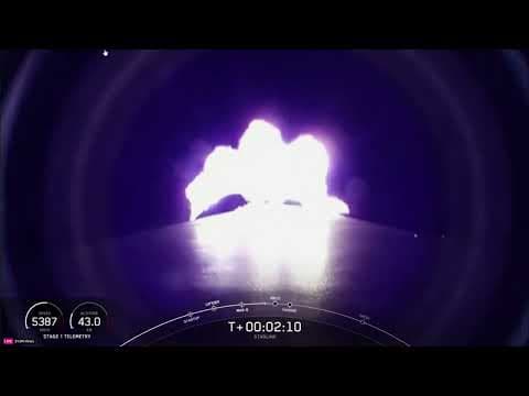 SpaceX Launch: Falcon 9 rocket carries new batch of Starlink satellites into orbit