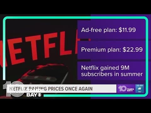 Netflix raises its prices again