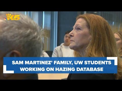 Family of WSU hazing victim working with UW students on national database to track incidents