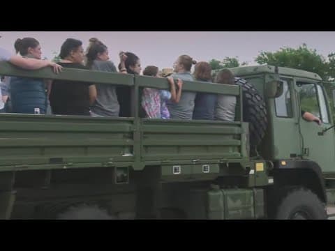 14 children in Texas are among the 37 dead from flash floods as searches continue for missing