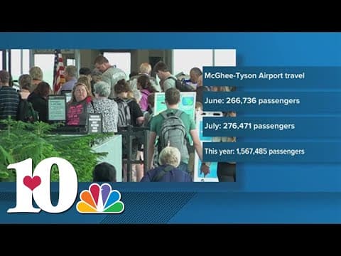 Summer travel booming at McGhee-Tyson