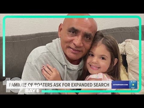 Families of 4 missing boaters plead for help after Coast Guard suspends search