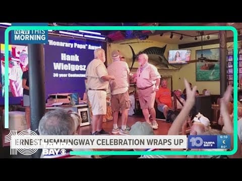 Ernest Hemingway fans celebrate the author's 125th birthday in his beloved Key West