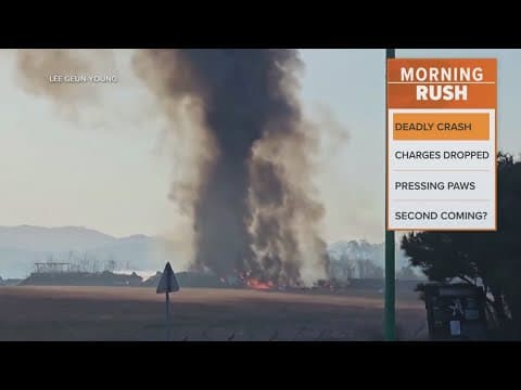 South Korean flight bursts into flames, killing 177 people