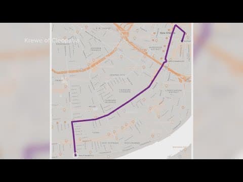 Krewe of Cleopatra changes parade route