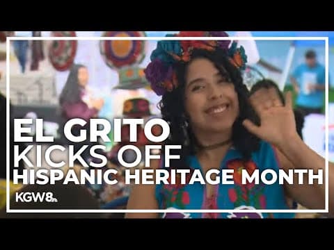 Portland's 15th annual El Grito event at Moda Center kicks off the start of Hispanic Heritage Month