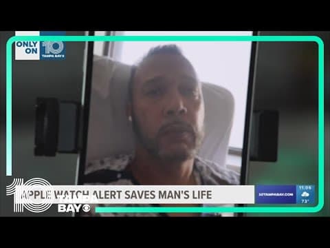 Apple Watch helps man survive serious Apollo Beach crash